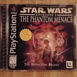Star Wars The Phantom Menace PS1 Game